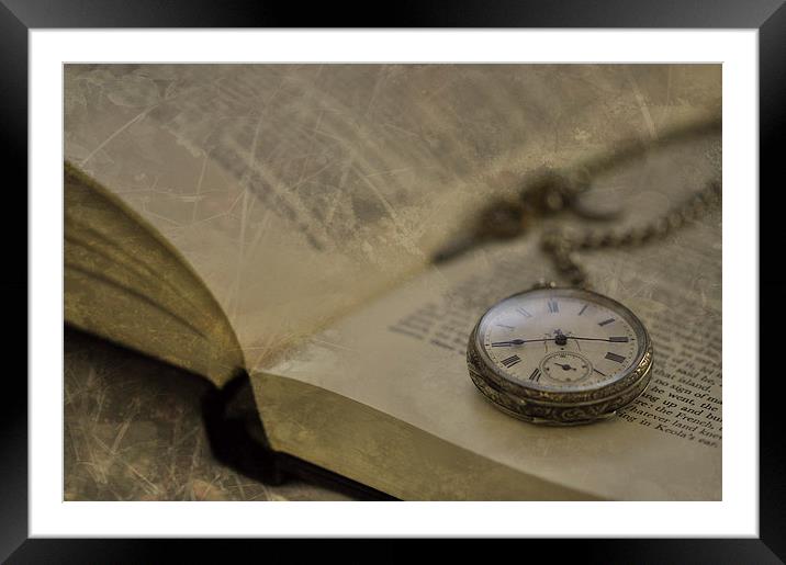  Tick tock Framed Mounted Print by cairis hickey