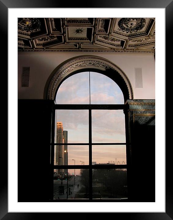  Chicago light Framed Mounted Print by cairis hickey