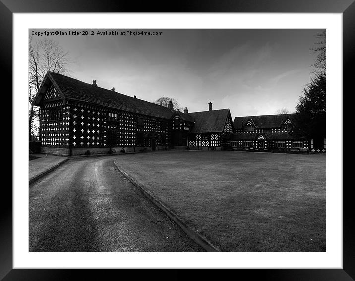 The Manor of Samlesbury Framed Mounted Print by ian littler