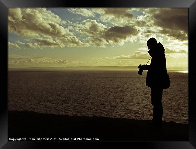 Checkin' Settings Framed Print by Urban Shooters PistolasUrbanas!