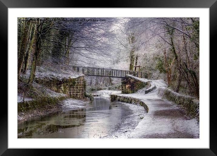  The Bridge to Holloway Framed Mounted Print by Alison Streets