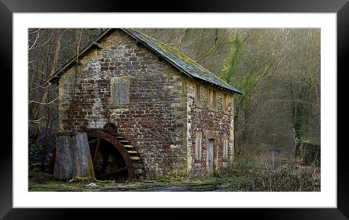 Old Water Mill Framed Mounted Print by Colin Tilley