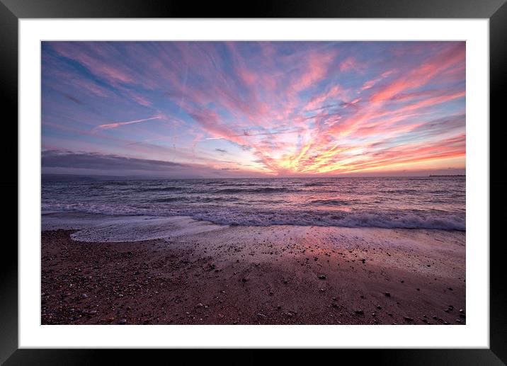Weymouth Sunrise Framed Mounted Print by George Cox
