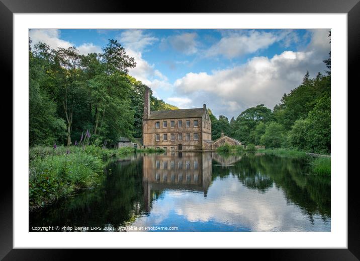 Gibson Mill, Hardcastle Crags Framed Mounted Print by Philip Baines