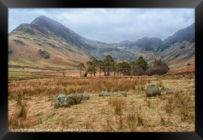 Fleetwith Pike Framed Print by Philip Baines