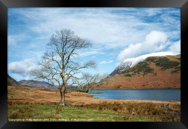 Crummock Water Framed Print by Philip Baines