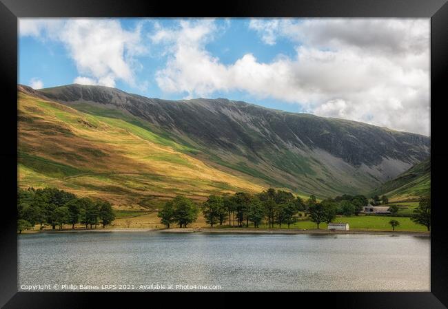 Gatesgarth on Buttermere Framed Print by Philip Baines