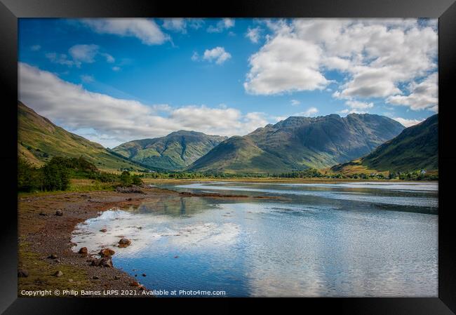 Beinn Fhada Framed Print by Philip Baines