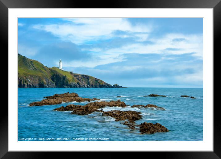 Start Point Framed Mounted Print by Philip Baines