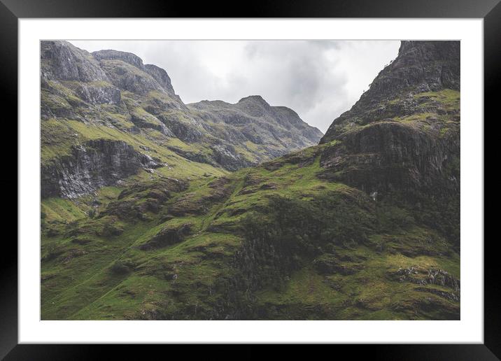 Landscapes Photography of Glencoe region of Scotland, UK. Framed Mounted Print by Henry Clayton