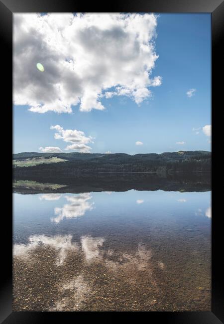 Loch Ard - Scotland Landscape Photography Framed Print by Henry Clayton