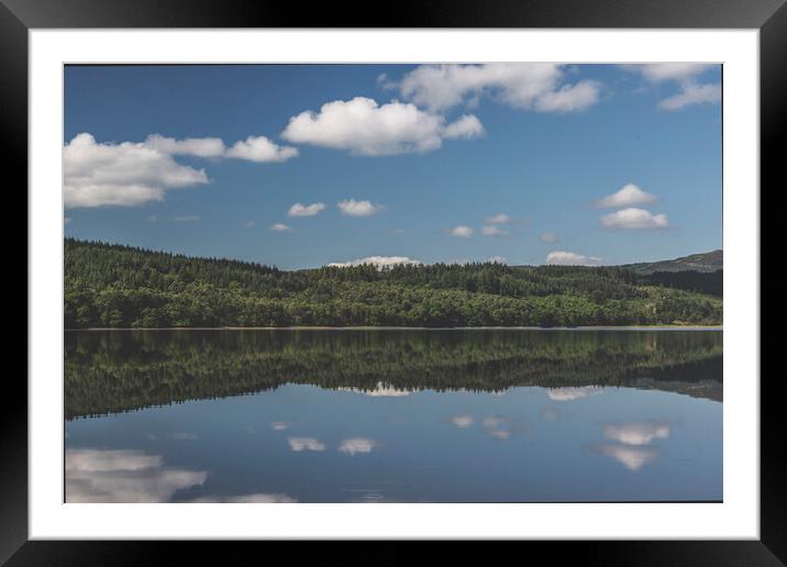 Loch Ard - Scotland Landscape Photography Framed Mounted Print by Henry Clayton