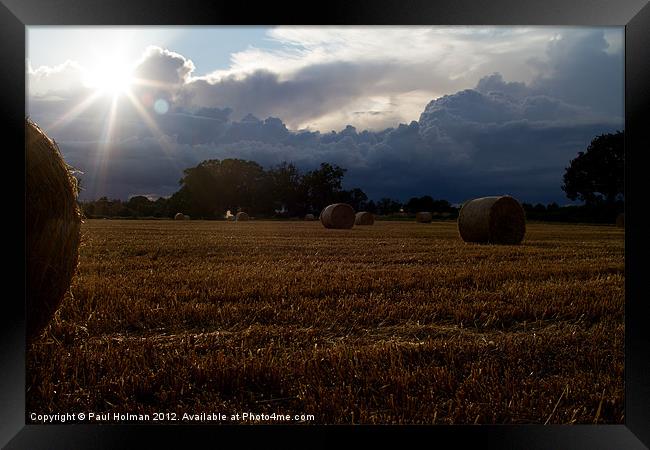 Harvest time 2 Framed Print by Paul Holman Photography