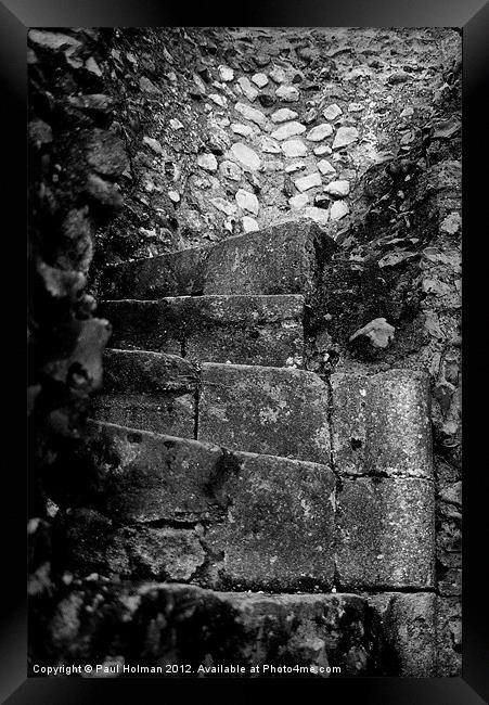 Steps to Nowhere Framed Print by Paul Holman Photography