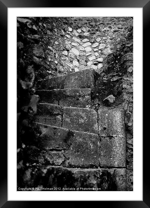 Steps to Nowhere Framed Mounted Print by Paul Holman Photography