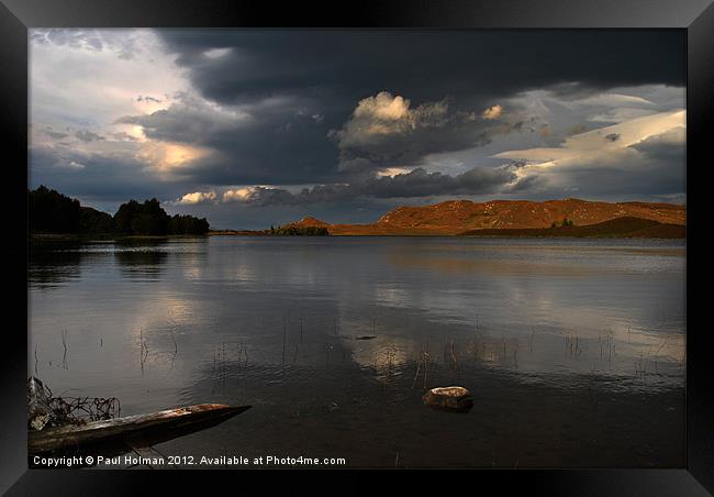 Light over The Loch Framed Print by Paul Holman Photography
