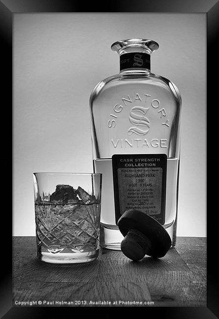 Scotch on the rocks Framed Print by Paul Holman Photography