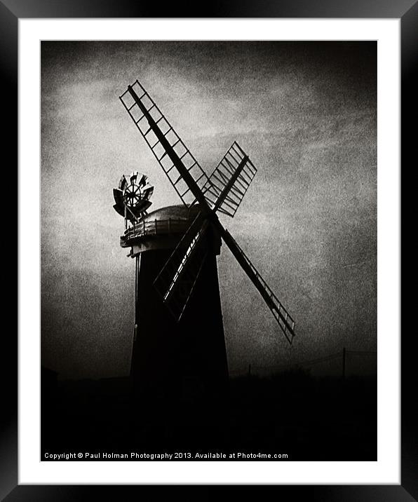 The Old Mill Framed Mounted Print by Paul Holman Photography