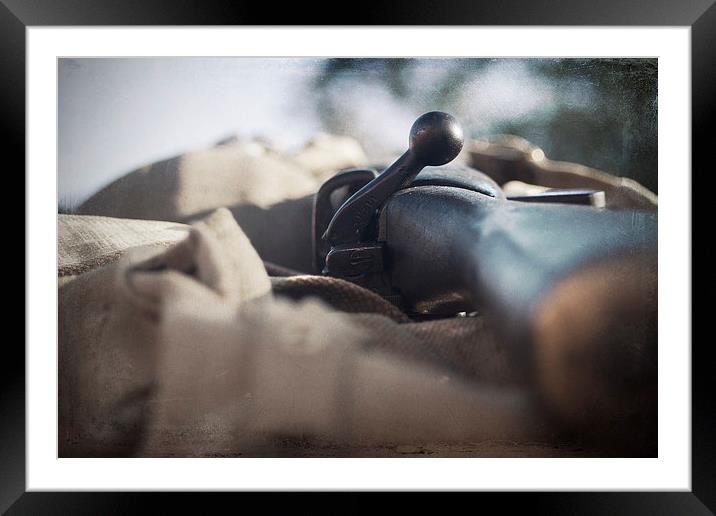 Bolt Action Framed Mounted Print by Paul Holman Photography