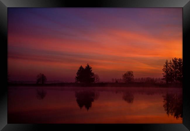 Sunrise Picardy Framed Print by Paul Holman Photography
