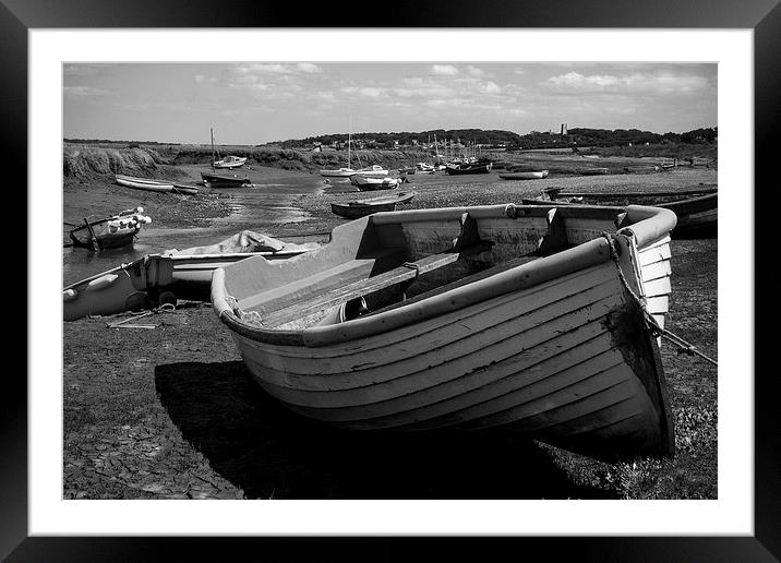  Boats on the Quay Framed Mounted Print by Paul Holman Photography