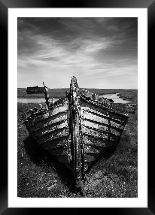  Beached Framed Mounted Print by Paul Holman Photography