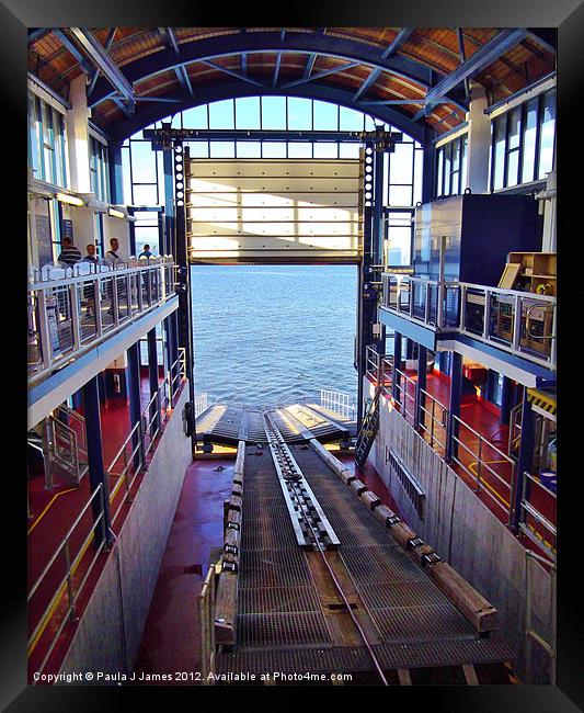 Tenby Lifeboat Station Framed Print by Paula J James