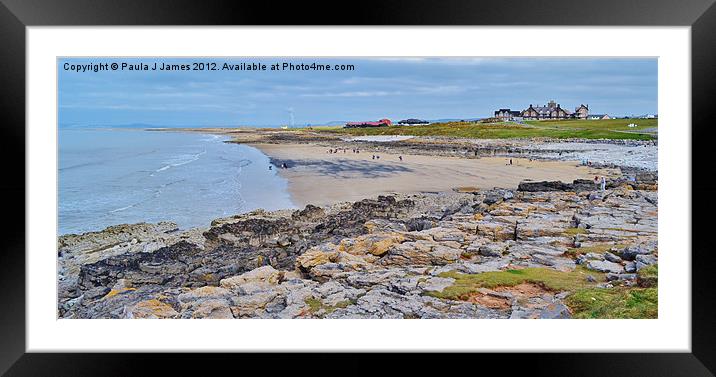 Rest Bay Framed Mounted Print by Paula J James