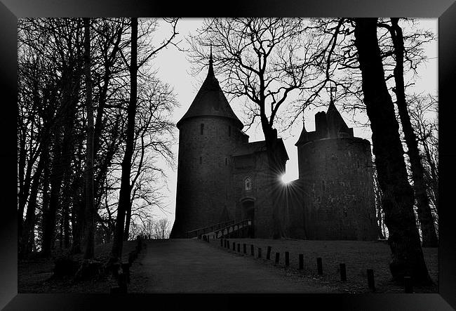 Castell Coch Framed Print by Paula J James