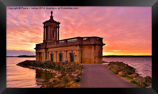  Normanton Church Framed Print by Paula J James