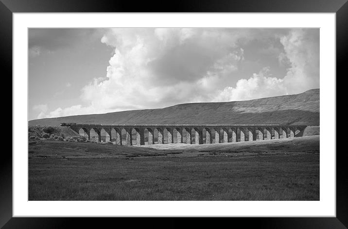 The Ribblehead Viaduct Framed Mounted Print by Peter Carroll