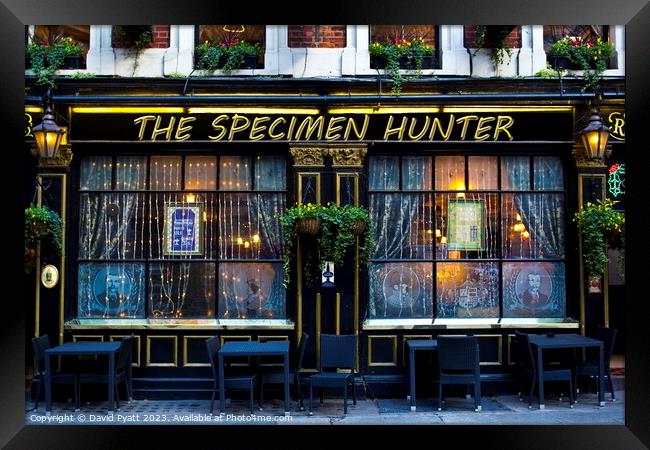 The Specimen Hunter Pub  Framed Print by David Pyatt