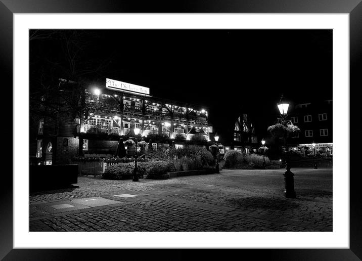 Dickens Inn London Framed Mounted Print by David Pyatt