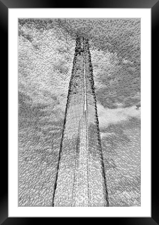 The Shard Framed Mounted Print by David Pyatt