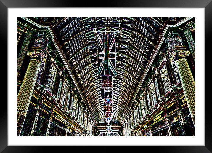 Leadenhall Market London Framed Mounted Print by David Pyatt