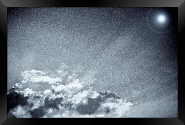Neptune Sky Framed Print by David Pyatt