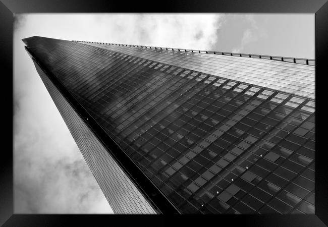 The Shard London Framed Print by David Pyatt