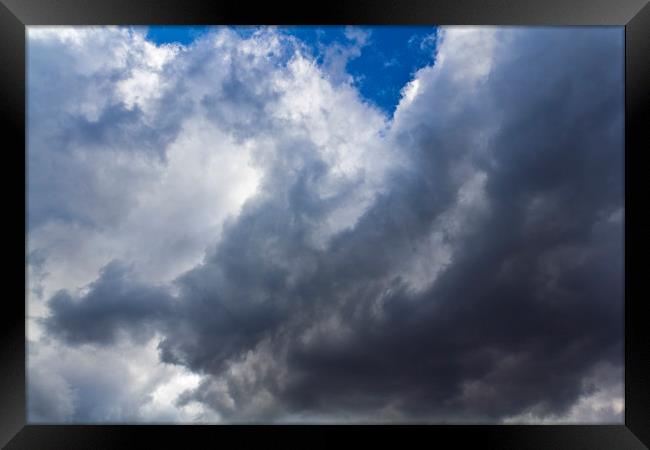 Storm Approaching Framed Print by David Pyatt