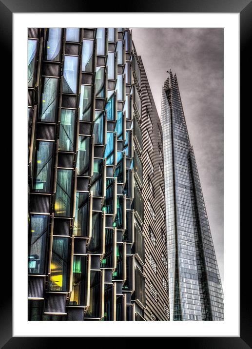 The Shard London Framed Mounted Print by David Pyatt