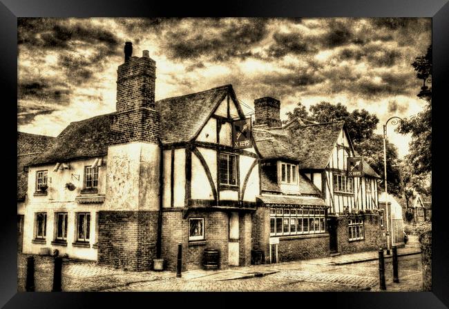 The Cross Keys Pub Dagenham Essex England Framed Print by David Pyatt