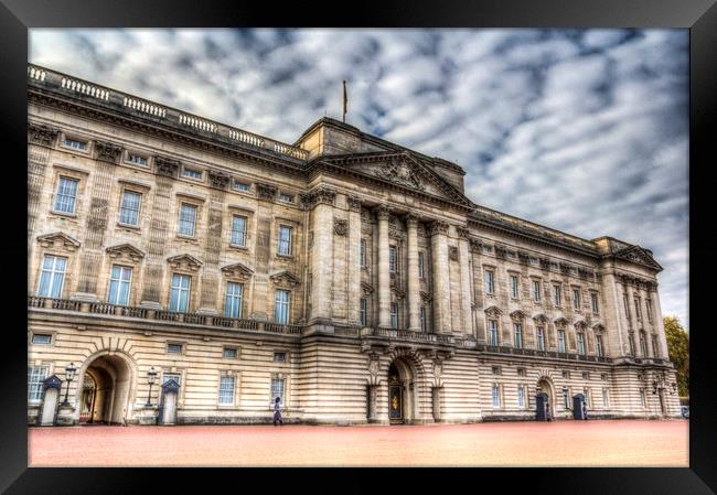 Buckingham Palace Framed Print by David Pyatt
