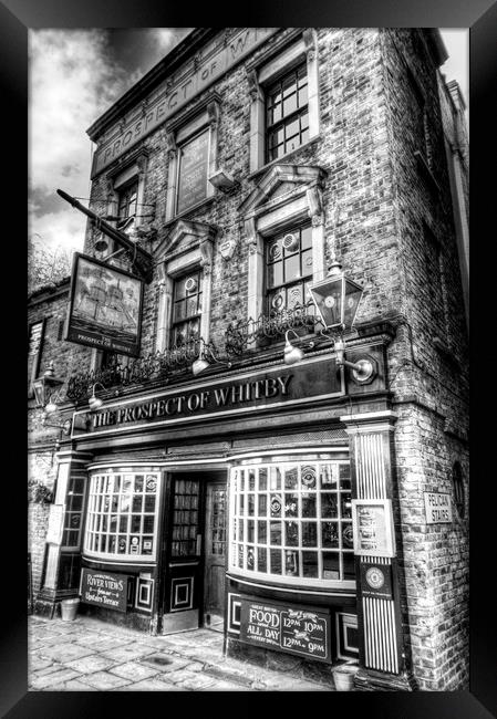The Prospect of Whitby Pub London  Framed Print by David Pyatt