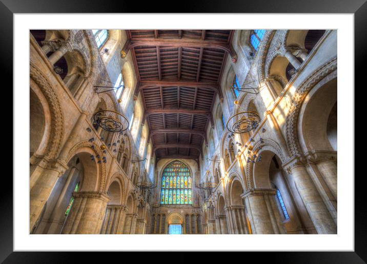 Rochester Cathedral Framed Mounted Print by David Pyatt