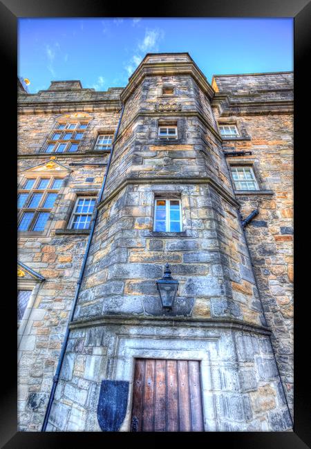 Edinburgh Castle Scotland Framed Print by David Pyatt