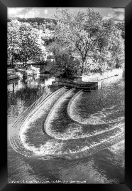 Pulteney Weir Bath Framed Print by David Pyatt