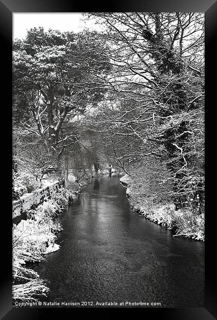 Corpusty Snow Scene Framed Print by Natalie Harrison