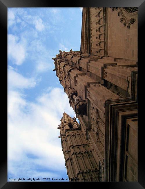 Palma Cathedral Framed Print by holly lyndon