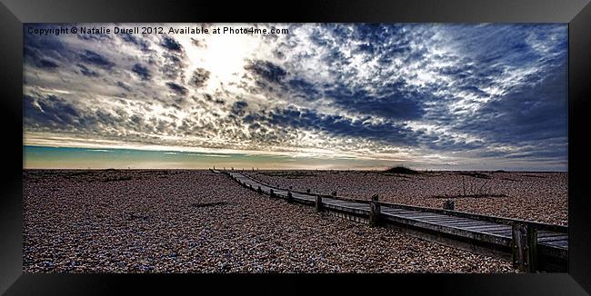 Into The Horizon Framed Print by Natalie Durell