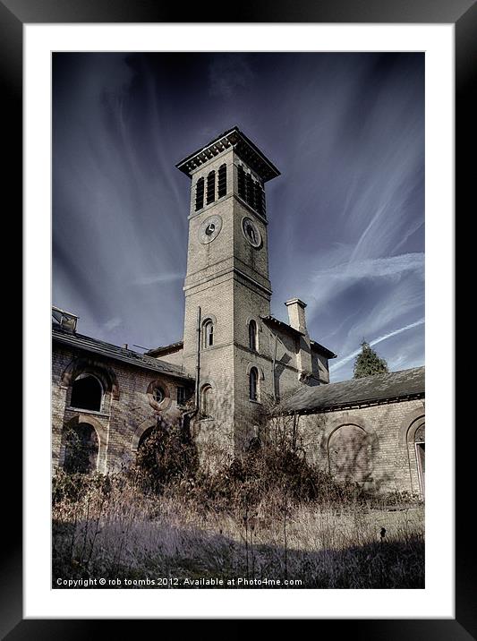 THE TOWER Framed Mounted Print by Rob Toombs