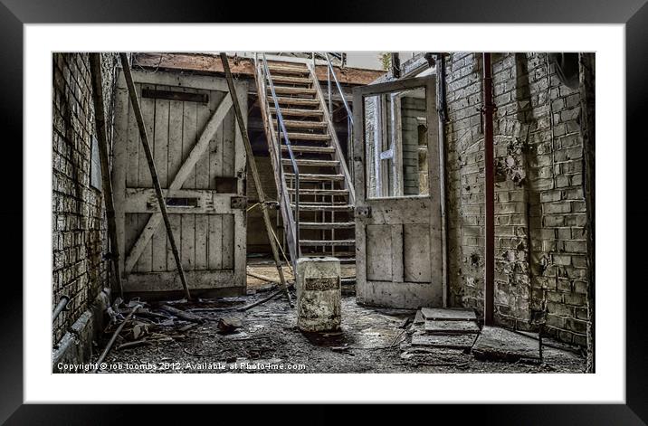 ABANDONED 2 Framed Mounted Print by Rob Toombs